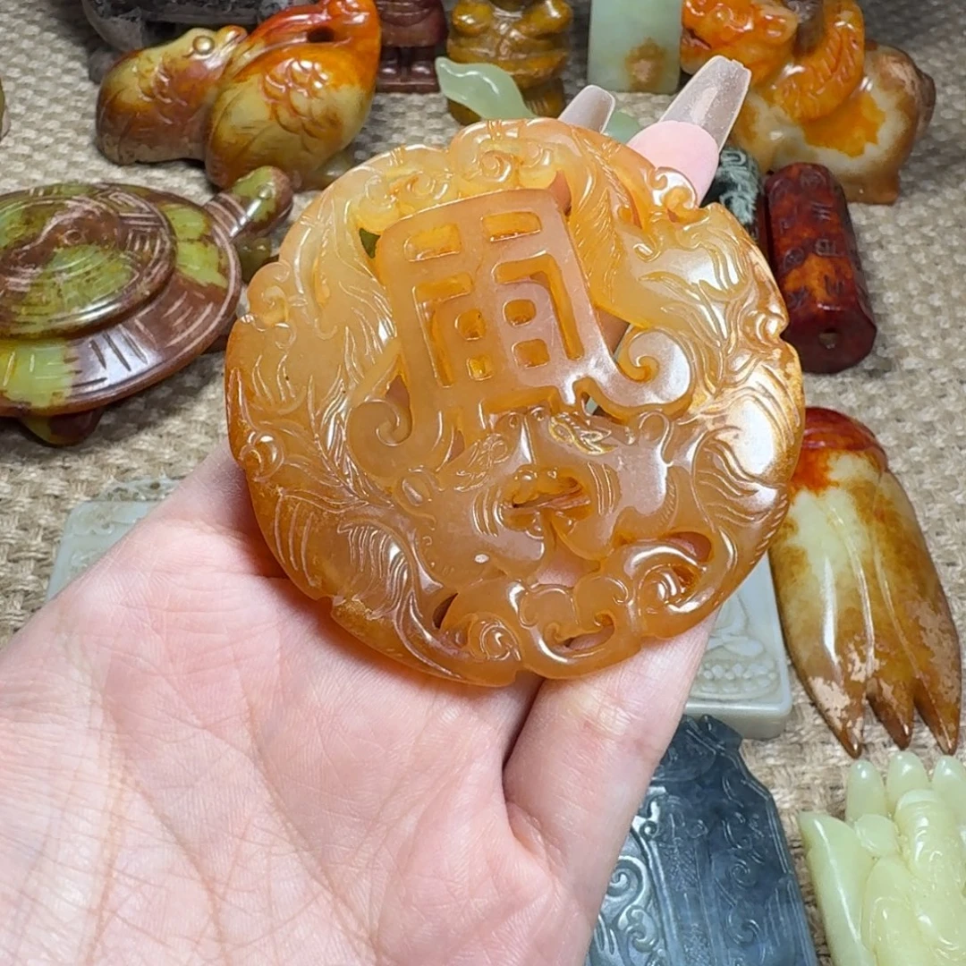 吊坠白玉菩提挂件