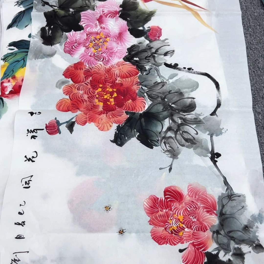 国画国画作品多次在国内外大展