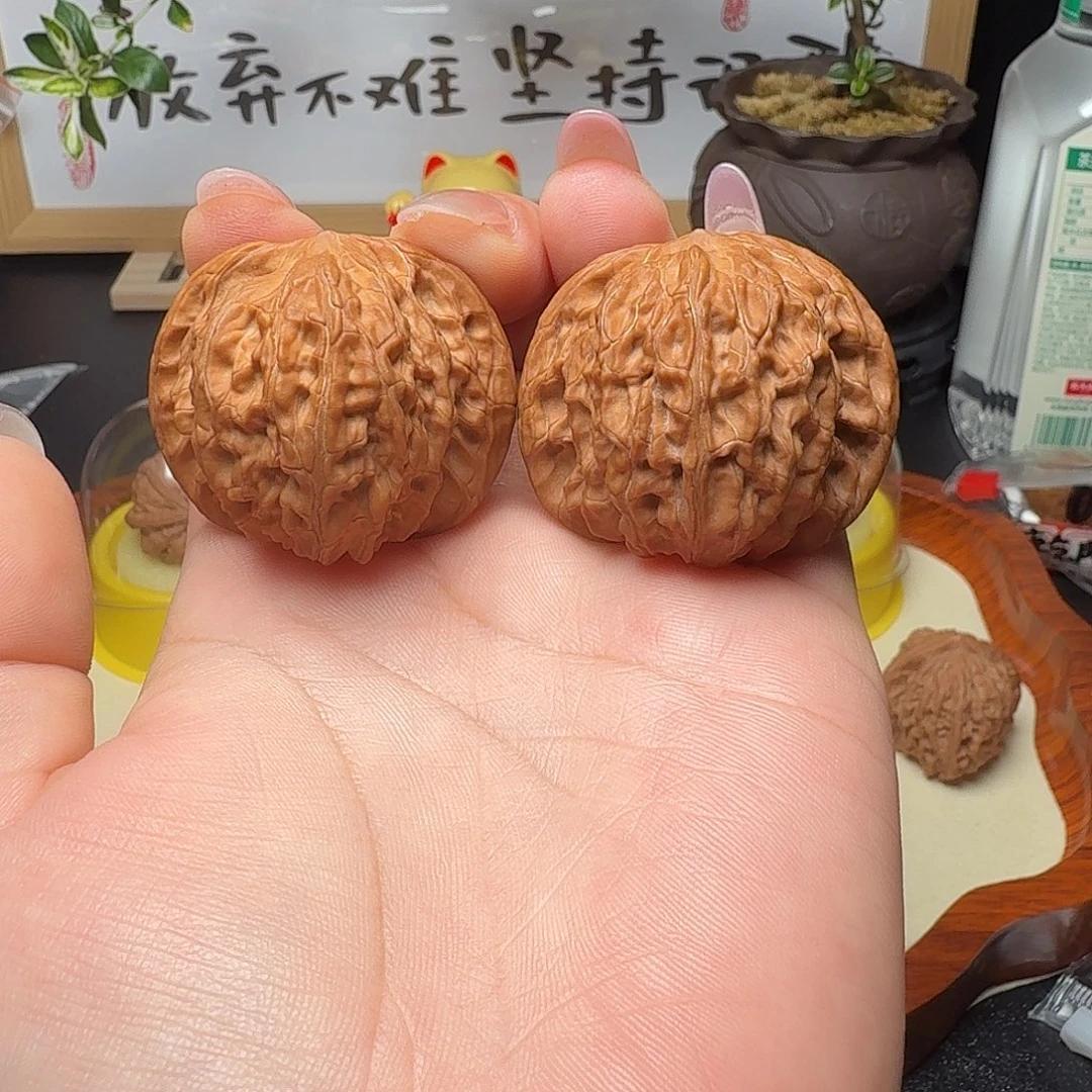 文玩核桃把件全品山地磨40