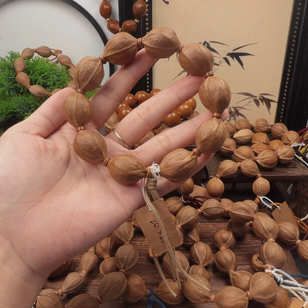 G***H橄榄核手串20.25梅林铁核