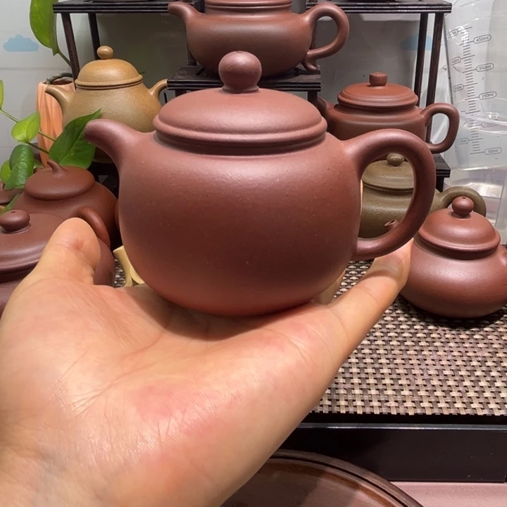 紫砂茶壶台西底槽清匏尊200cc