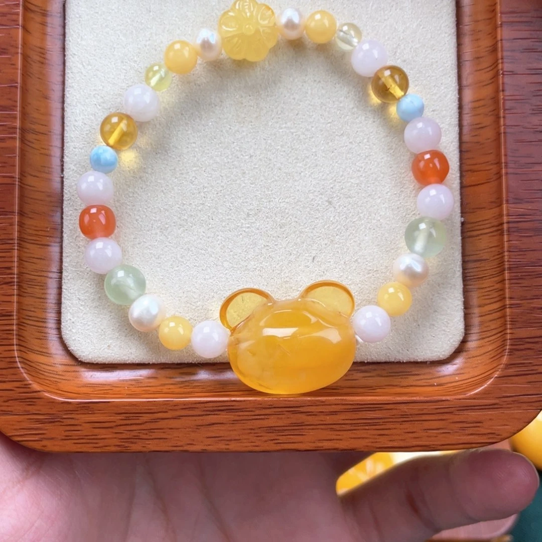 裸石琥珀未镶嵌蜜蜡