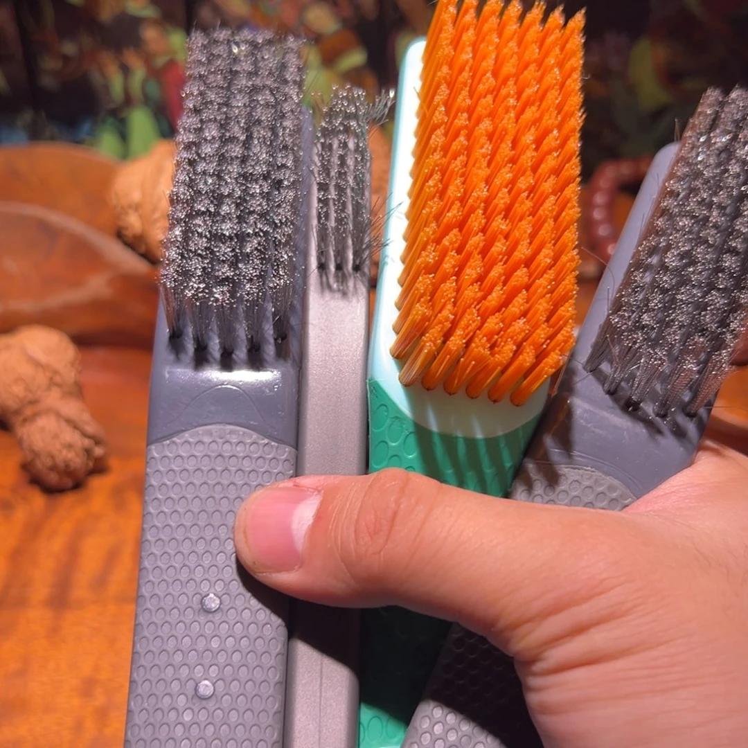 文玩核桃吊坠打底专用套装，4把刷子➕3扣缝