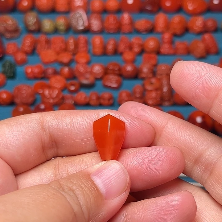 未镶嵌配饰南红玛瑙保山三通12.1mm