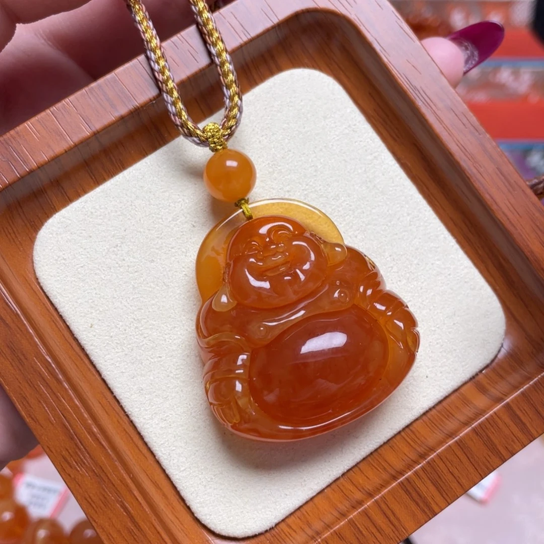 蜜蜡颈饰未镶嵌项链