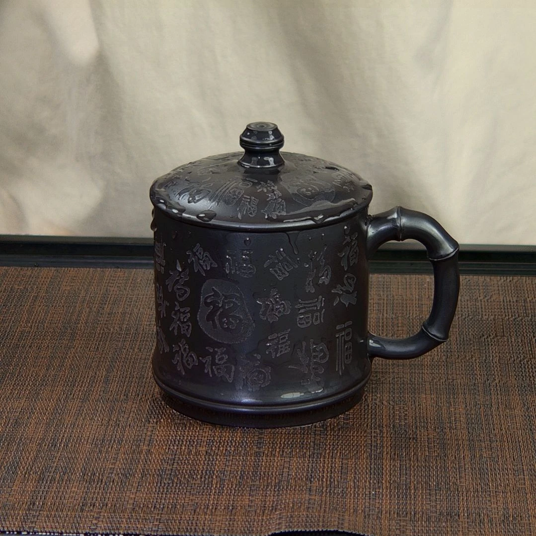 茶杯紫砂高货放漏