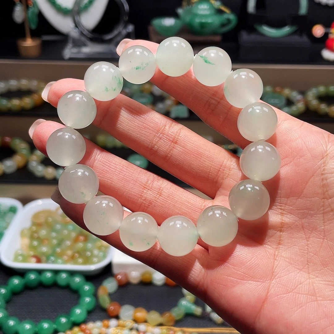 石英质玉合金手链