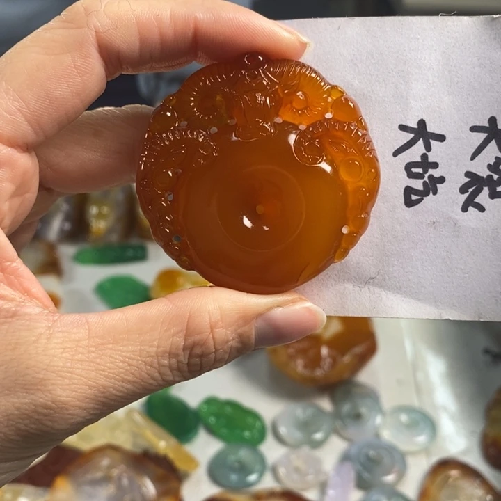 玛瑙/玉髓吊坠(不含链)未镶嵌