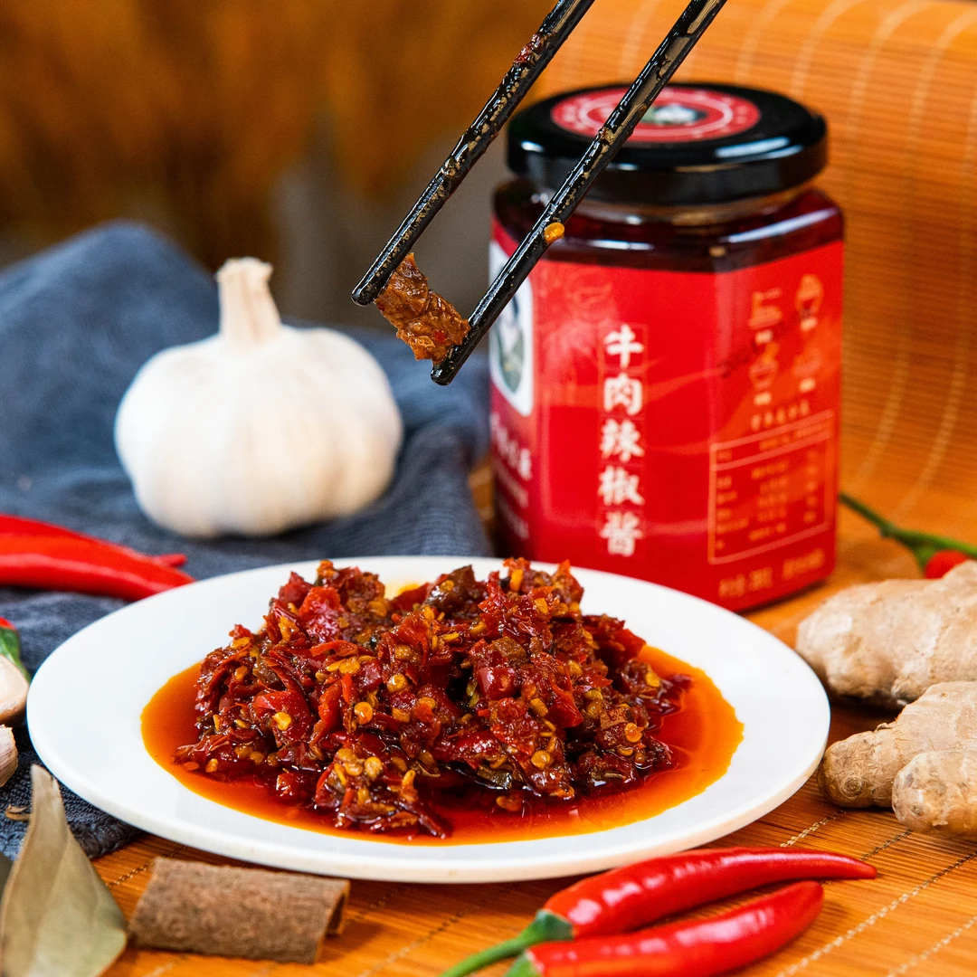 竹盐牛肉辣椒酱200g