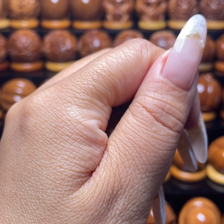 旋***总橄榄核把件橄榄雕刻