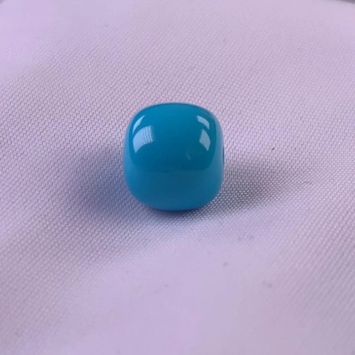 绿松石未镶嵌珠宝奇石9.5x8.6mm