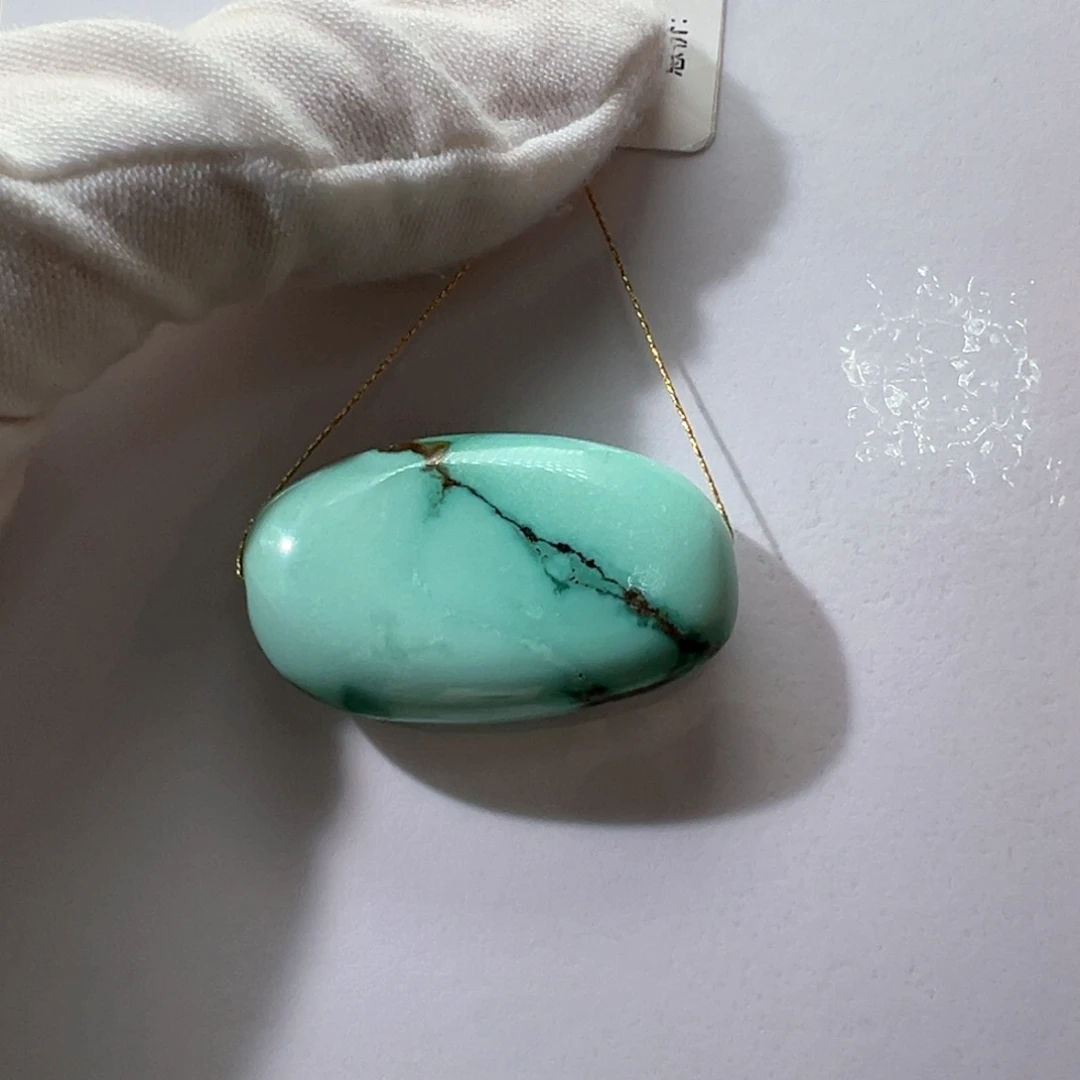 绿松石未镶嵌挂件