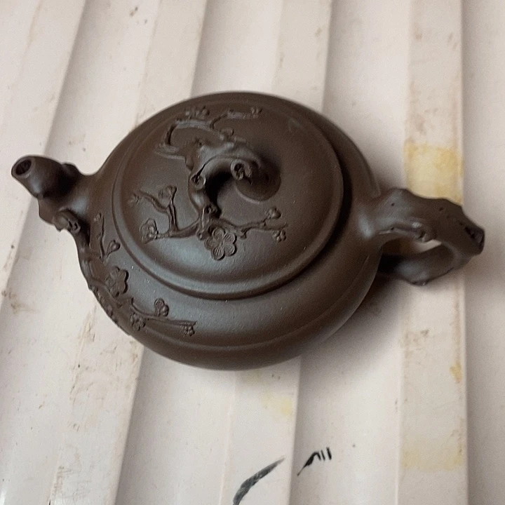 紫砂茶壶原矿紫泥寒香壶