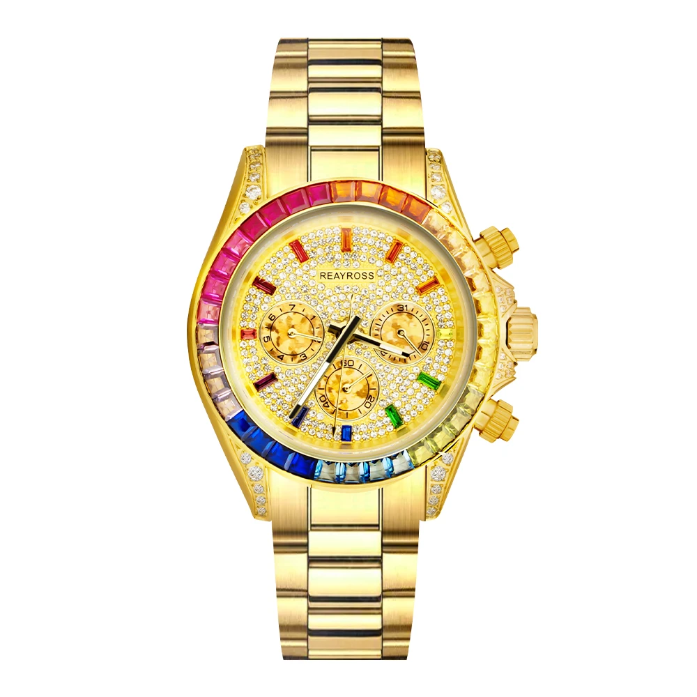 【彩虹迪】REAYROSS/全自动机械腕表陀飞轮男表