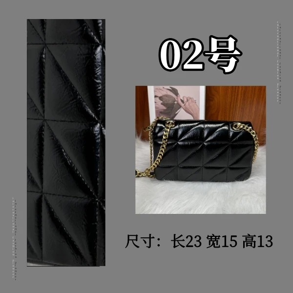 黑02百搭夏季时尚休闲潮流单肩斜跨轻奢包