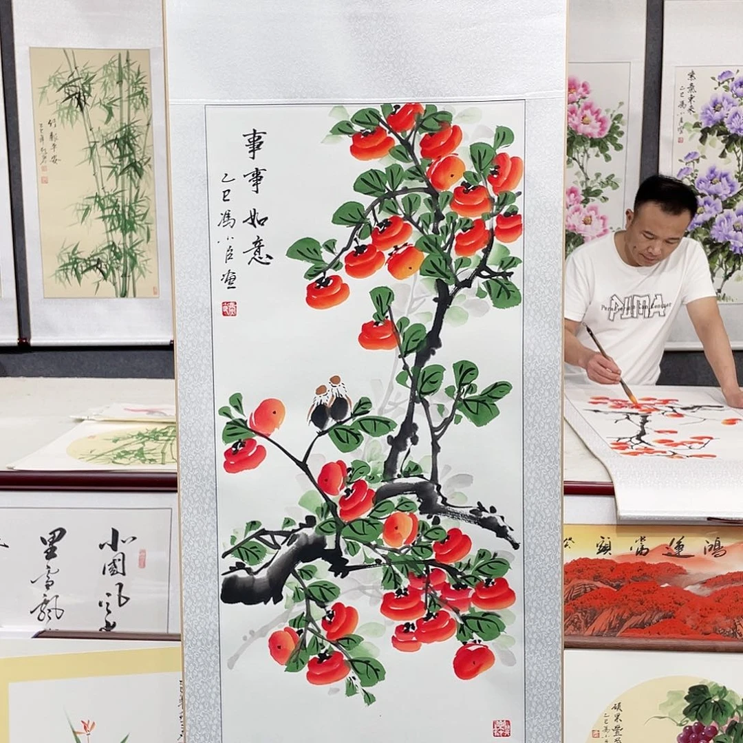 国画手绘作品手绘作品