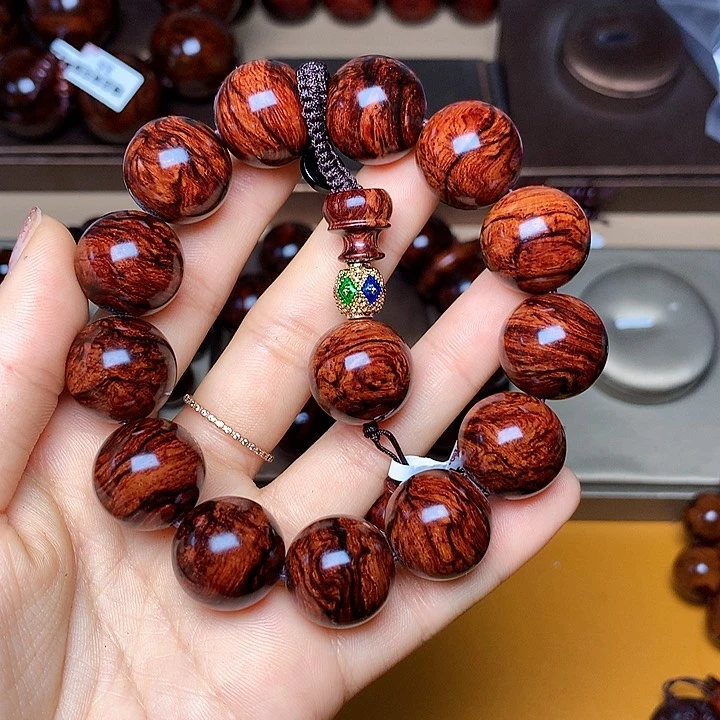 花梨木类手串/手链风化土埋料瘤疤老料高货1.8