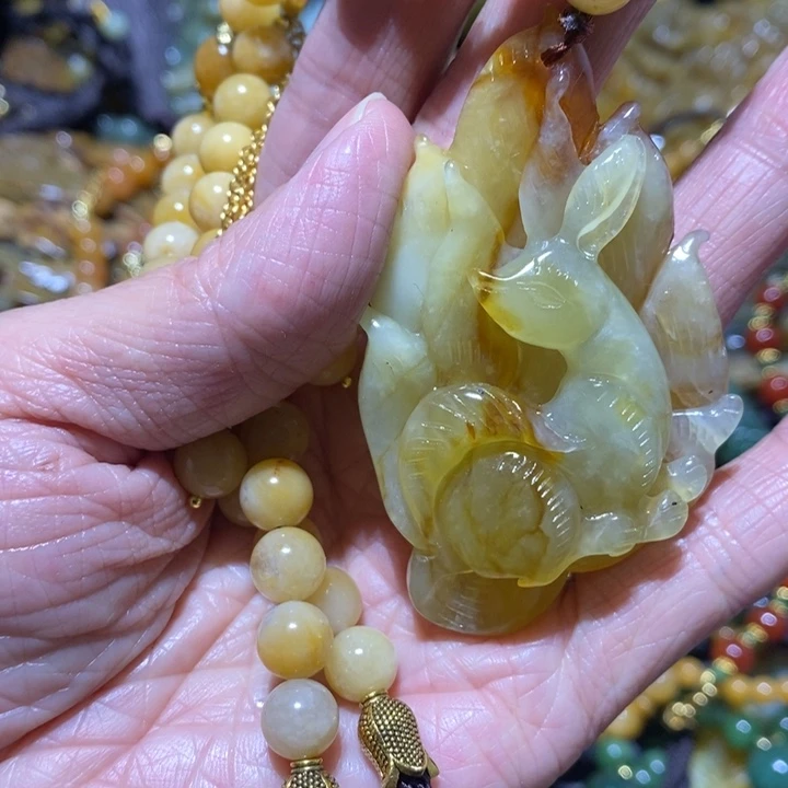 岫玉岫玉吊坠未镶嵌