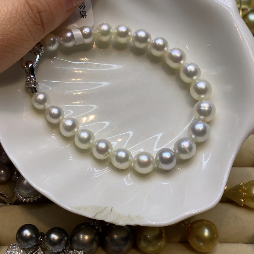 未镶嵌手链海水珍珠