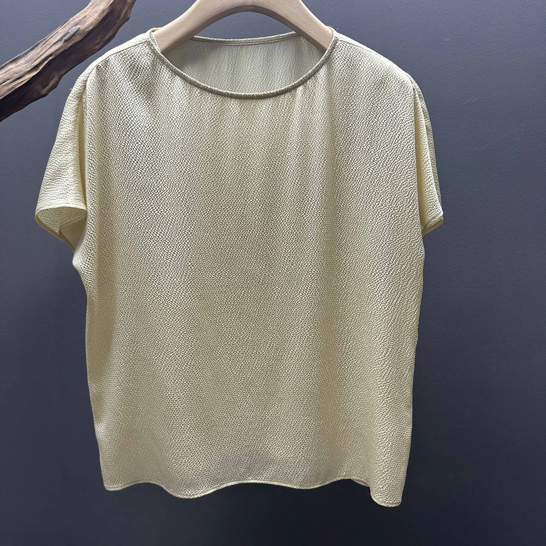 墨枝 通勤百搭桑蚕丝小衫S900A231