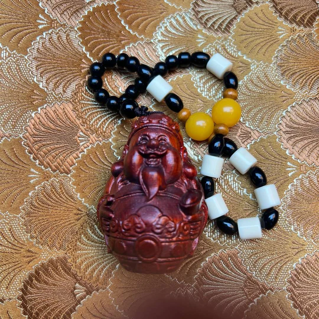 【 炎轩文趣斋】财神手把件