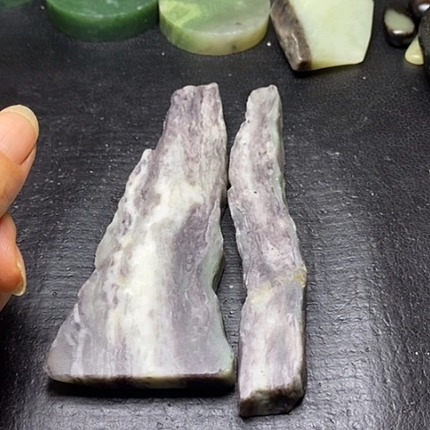 和田玉足铂镶嵌珠宝奇石