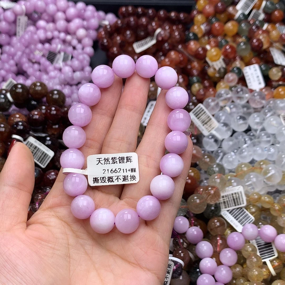 未镶嵌锂辉石手链手链