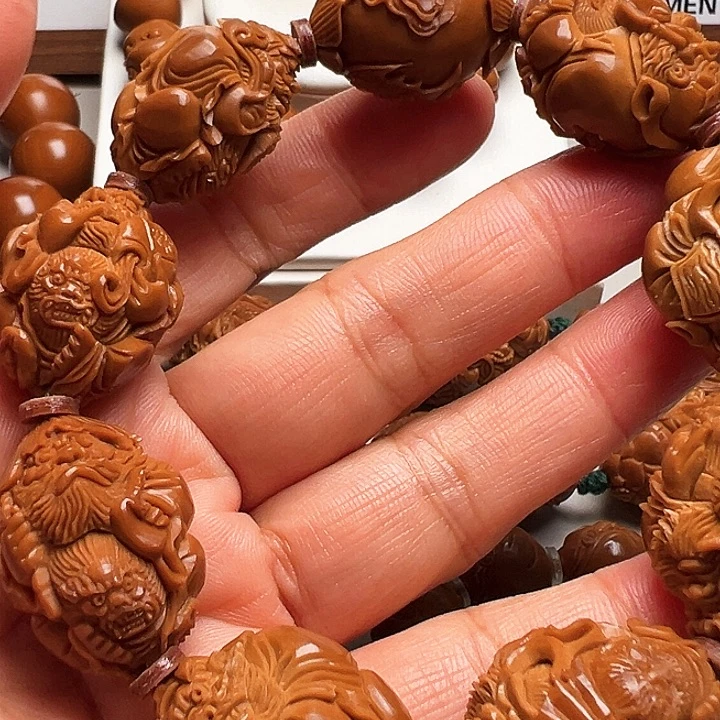 橄榄核手串/手链钟馗串