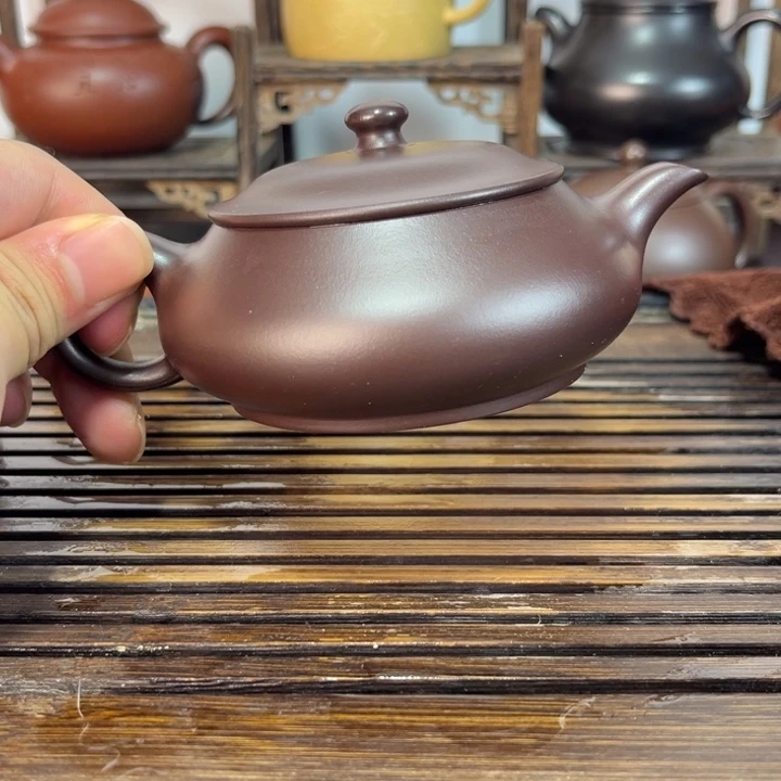 紫砂茶壶原矿紫砂手工制作