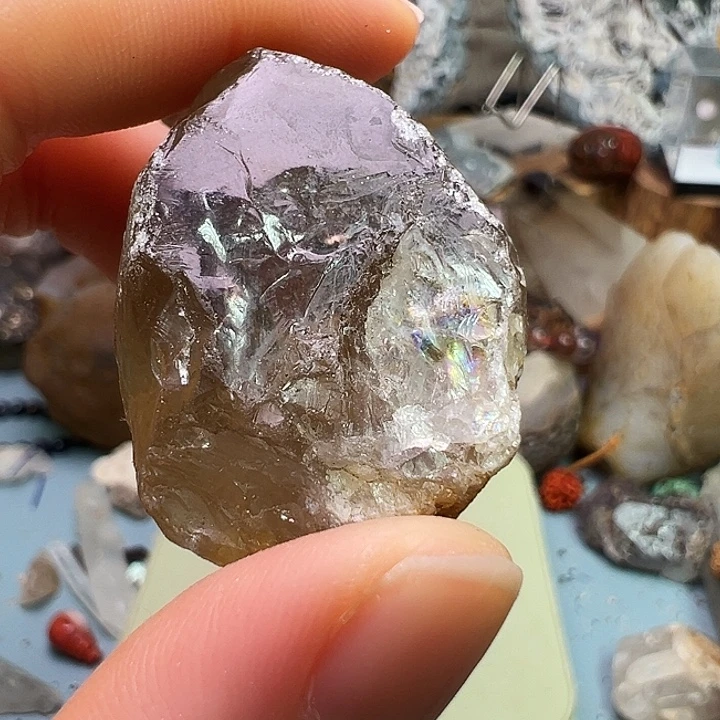 船***长银S925镶嵌紫晶珠宝半成品