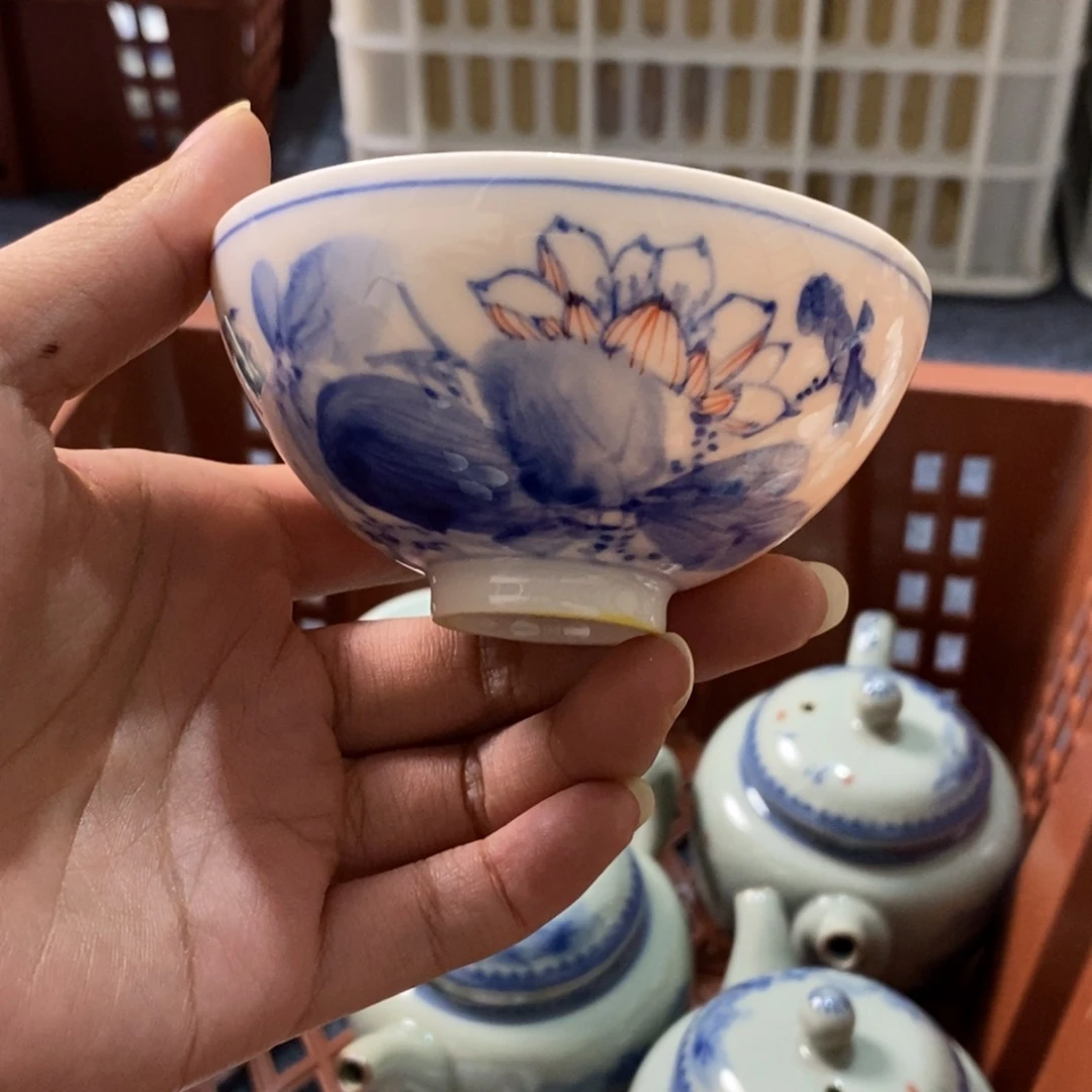 景德镇陶瓷茶杯茶杯