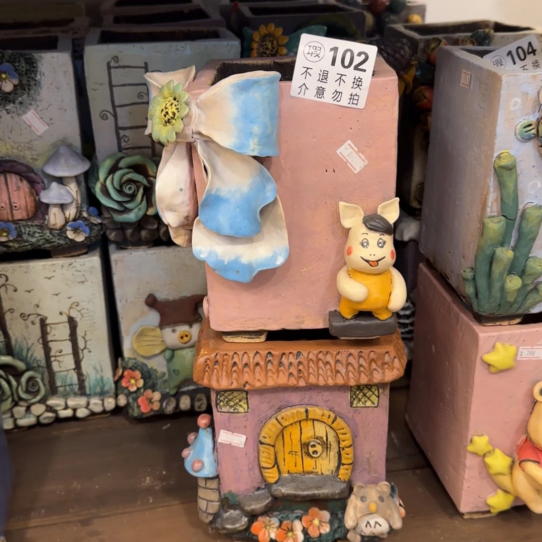 【闪购商品】陶瓷粗陶手捏