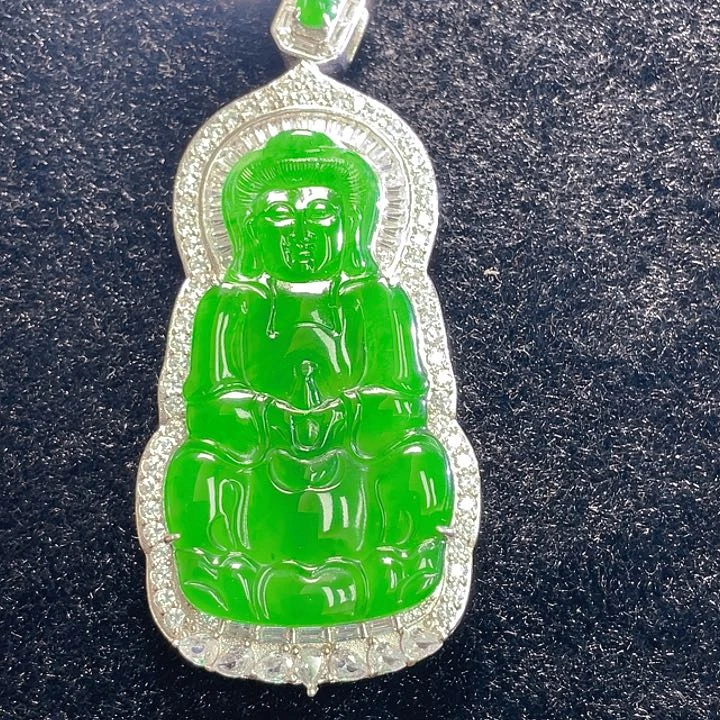 翡翠颈饰未镶嵌57，