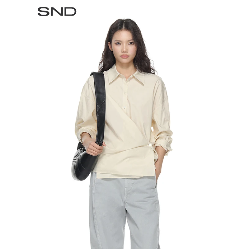 【LMR 设计师品牌】 SND SS25 设计感宽松衬衫
