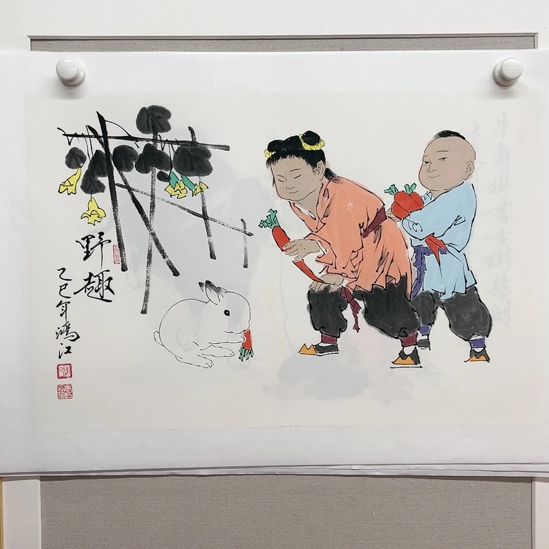 国画陈鸿江老师作品