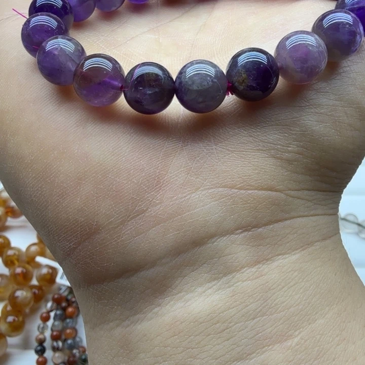 未镶嵌水晶手链天然