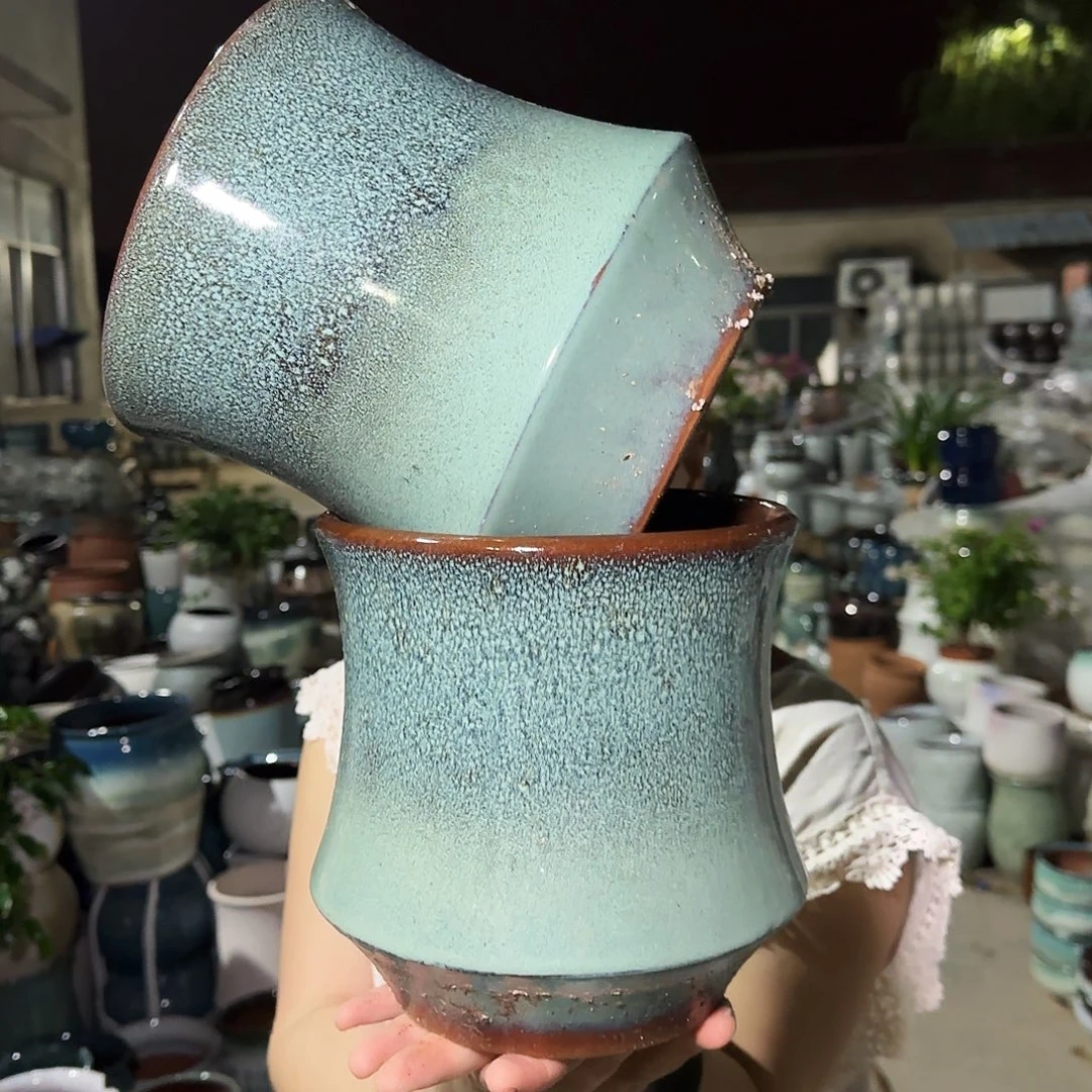 花盆紫砂高20口18