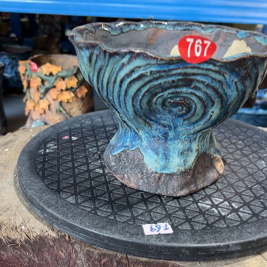 767 号陶然花器手工花盆