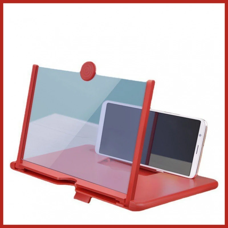 新款抽拉12寸屏幕放大镜 投影支架 3D高清放大器超薄款护眼宝