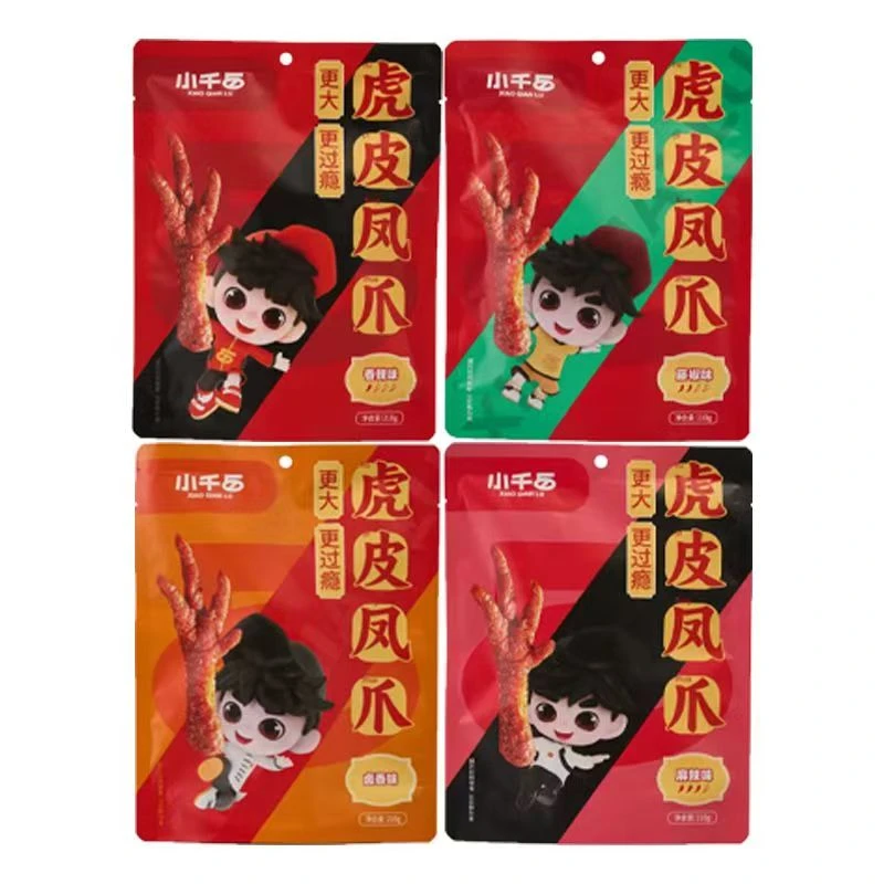小千卤虎皮凤爪105克解馋零食