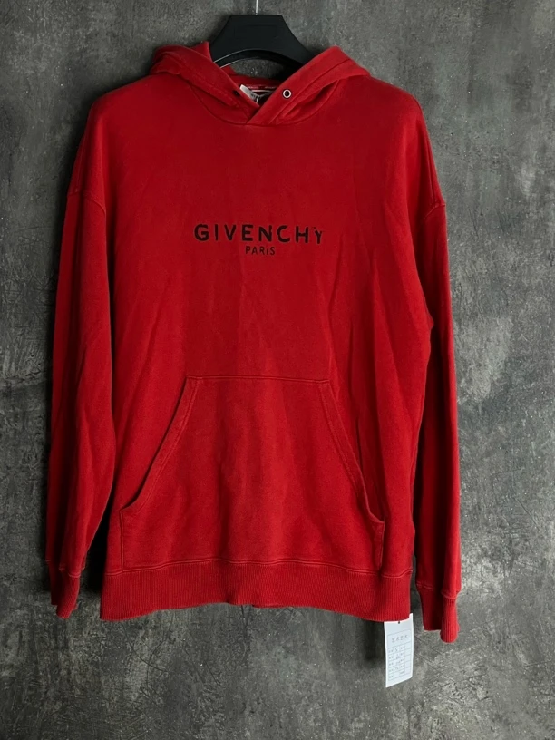 全新未使用 Givenchy/纪梵希 S码*1/破坏字母logo卫衣/03385