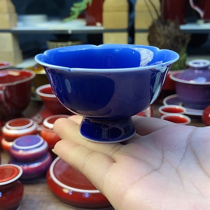 陶瓷圆*景德镇名陶坊原矿郎红