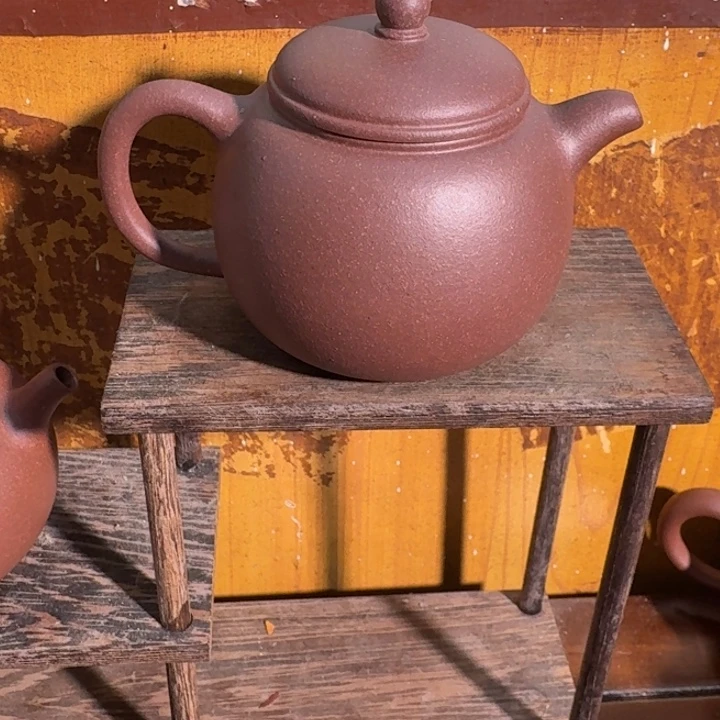 紫砂茶壶紫泥匏尊150cc