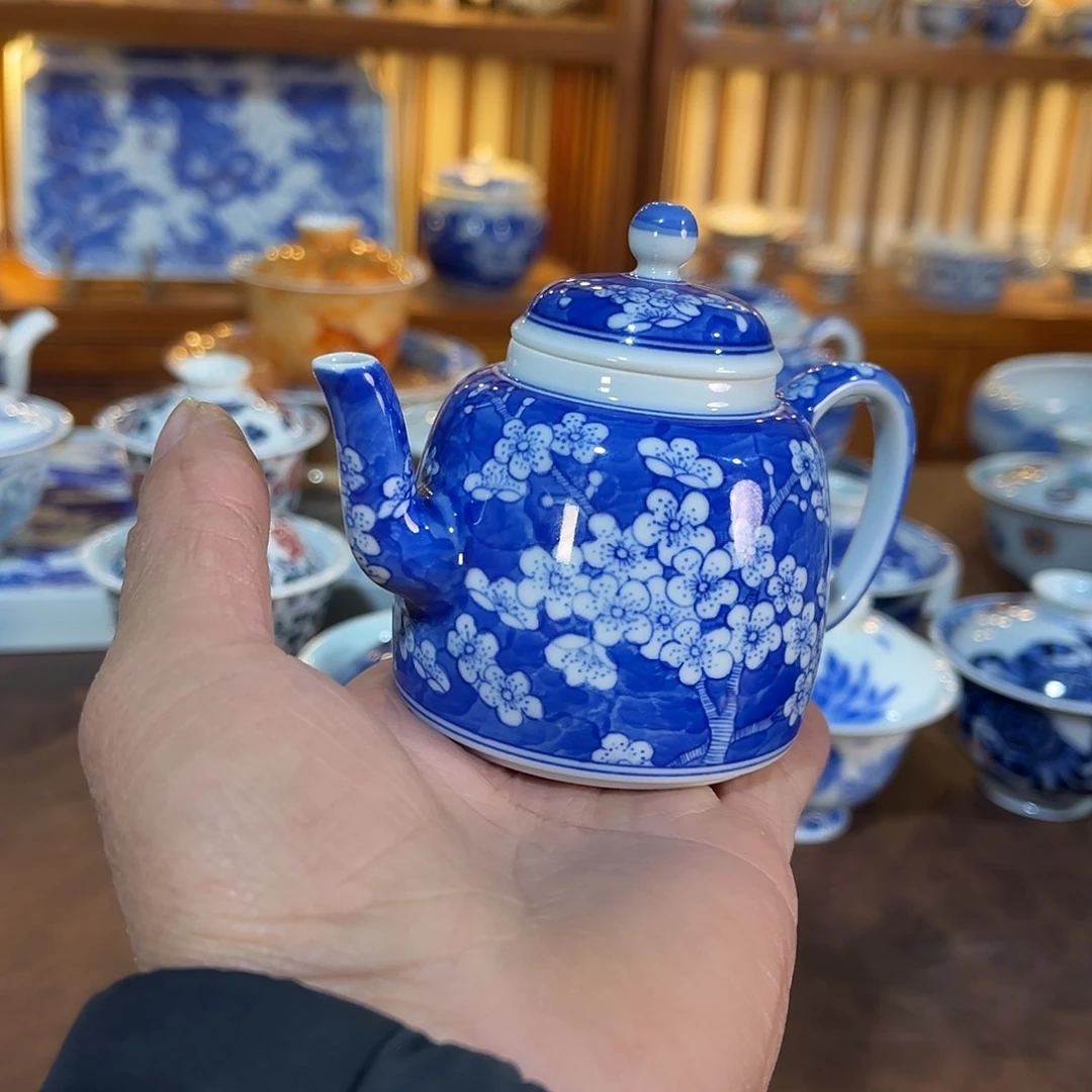 錡镇堂手工手绘壶