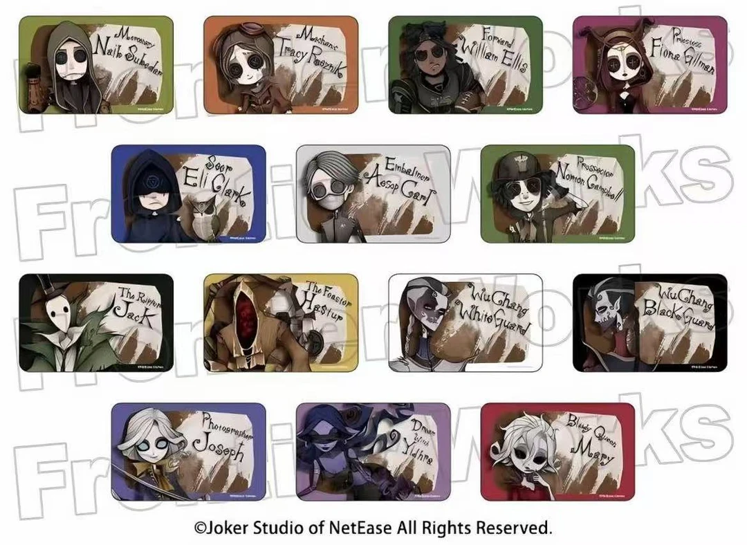 【第五人格】旧pop吧唧徽章小卡卡片  日谷盲盒代拆