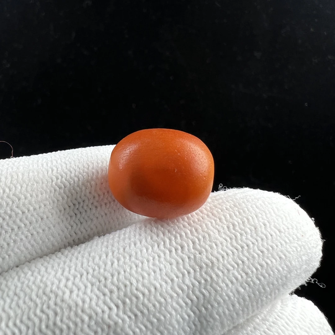 R3560天然原矿蜜蜡 老蜡枣珠 13.5*15mm抖音基地质检发货