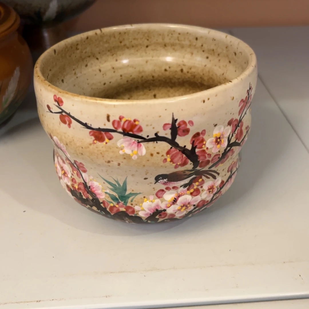 柴烧手工手绘陶瓷