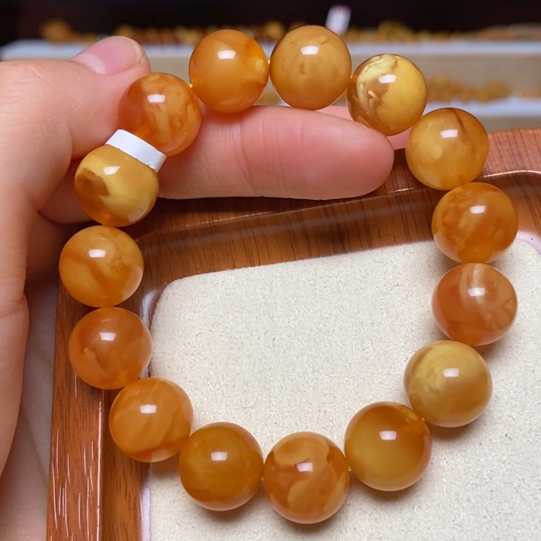 【闪购商品】未镶嵌蜜蜡手链手串