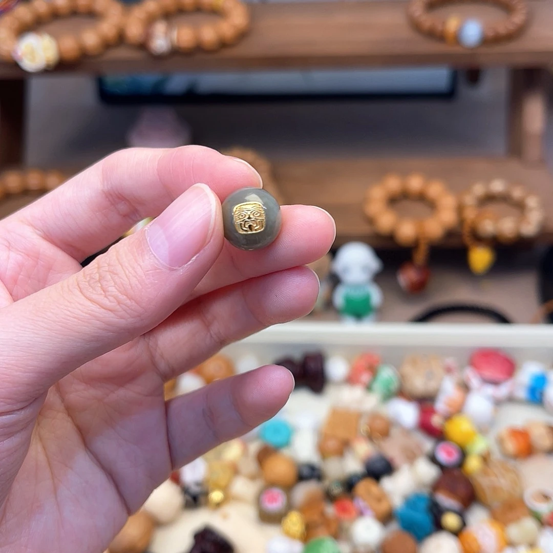 猴头核桃手串明*程配件配件