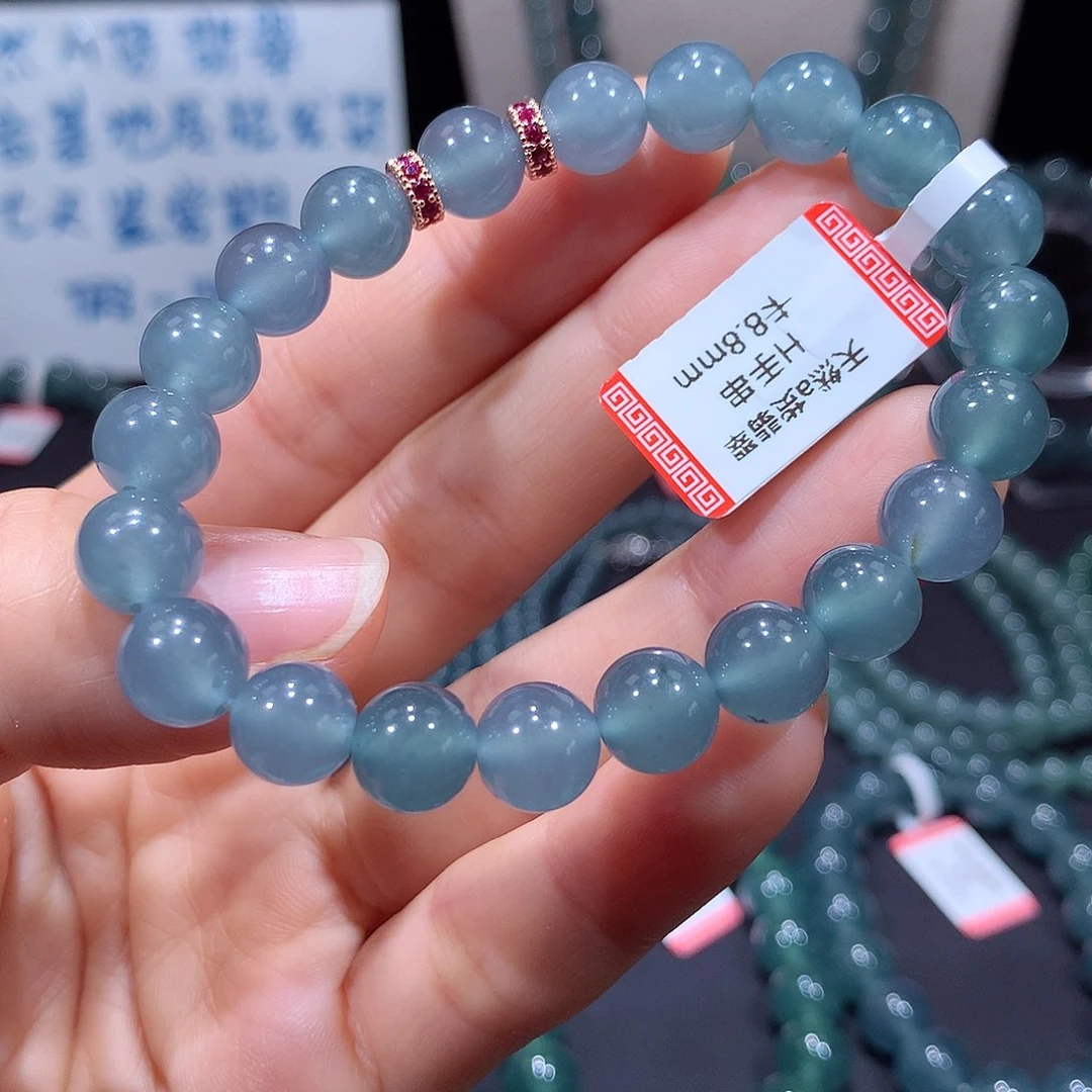 未镶嵌手串翡翠正品天然翡翠A货手串手链